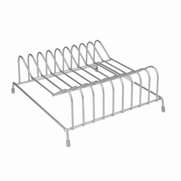 Подставка для разделочных досок 23*21*9см краш. хром (тнп-8.12) (10)