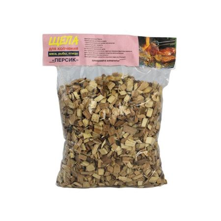 Щепа для копчения ПЕРСИК дерево 3дм (30)