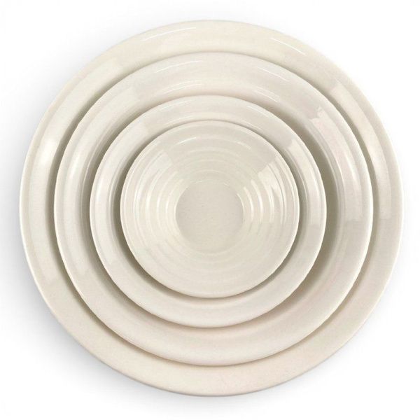 Тарелка глубокая 1,2л 23*7см фарфор 9" JC-17839 (36)