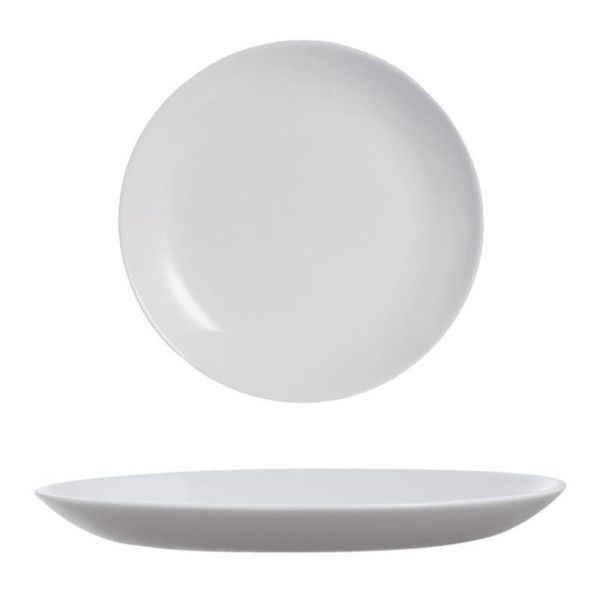 Тарелка мелкая 19см стеклокерамика ДИВАЛИ ГРАНИТ десертная P0704  (24)