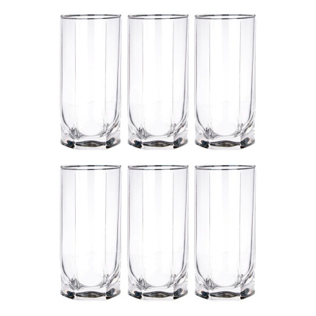 Стаканы набор 6шт 290мл стекло ТАНГО (8)