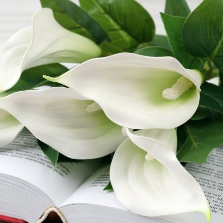 Цветы искусственные Букет калл 36см GT41-5 (60/480)