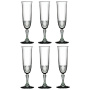 Бокалы для шампанского набор 6шт 163мл стекло КАРАТ (4)