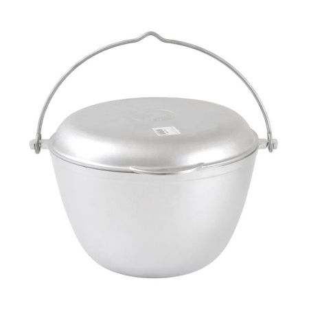 Казан походный 4л алюминий с крышкой-сковородой (5)