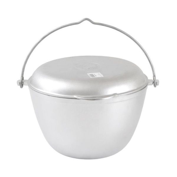 Казан походный 4л алюминий с крышкой-сковородой (5)