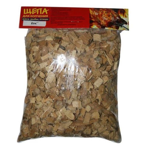 Щепа для копчения БУК дерево 3дм (30)