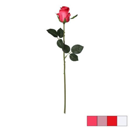 Цветы искусственные Роза 45см латекс J103 (48/480)