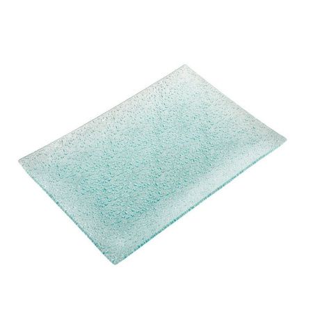 Блюдо 40*30см стекло AQUA прямоугольное