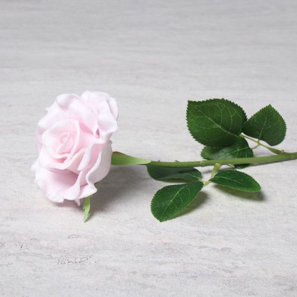 Цветы искусственные Роза 45см латекс J105 (40/480)