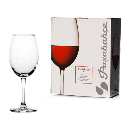 Бокалы набор 2шт 630мл стекло КЛАССИК (8)