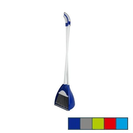 Набор Ленивка веник с совком 245*190*950мм пластик ТАНДЕМ (12) 145