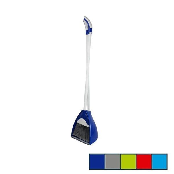 Набор Ленивка веник с совком 245*190*950мм пластик ТАНДЕМ (12) 145