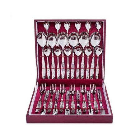 Набор столовых приборов 30пр нерж.сталь 18/10 ЛИРА М14 ЭИП д/к н83/1 (6)