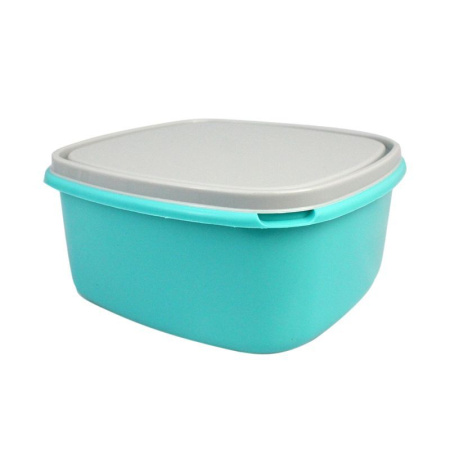 Контейнер пищевой 2л 185*185*85мм пластик квадратный А405 (28)