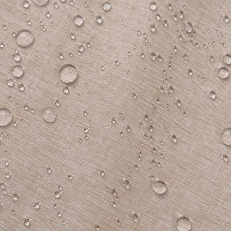 Штора для ванной 180*180см полиэстер кремовая (50)