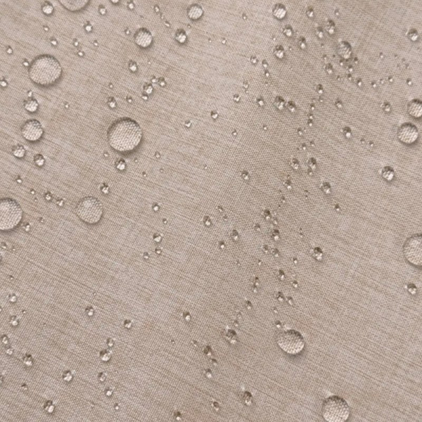 Штора для ванной 180*180см полиэстер кремовая (50)