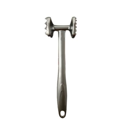 Молоток для отбивания мяса металл (длина 22см, ширина 4см, вес 285гр) КТ1225   (72)