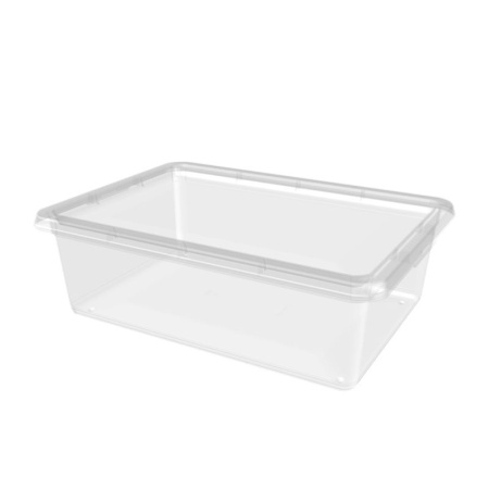 Ящик для хранения 26л 550*396*172мм пластик Palm прозрачный (6) 221300601/00