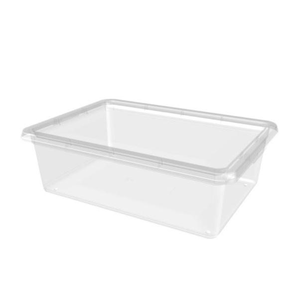 Ящик для хранения 26л 550*396*172мм пластик Palm прозрачный (6) 221300601/00