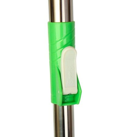 Комплект для влажной уборки пластик (ведро с мет.отжимом, швабра 110см, 2.насадки) B2metal (25)