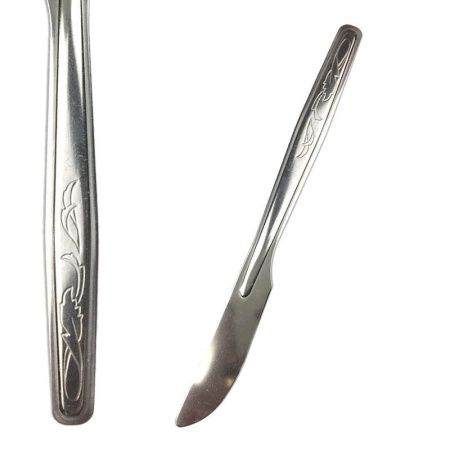 Нож столовый нерж.сталь 18/0 СИЛУЭТ б/н упр. обр н30м3 М3 (300)