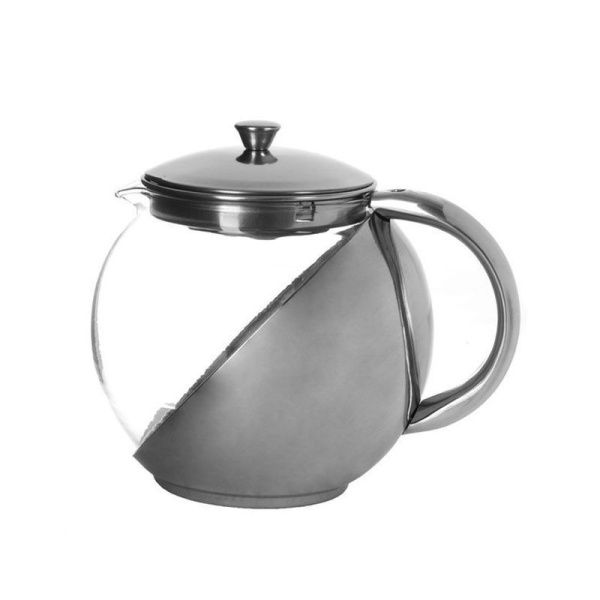 Чайник заварочный 900мл стекло подар.уп. (36)