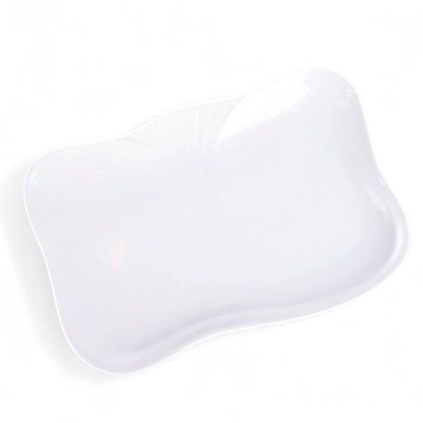 Блюдо сервировочное 35,5*22,5*3см фарфор МАРШМЕЛЛОУ (4/12)