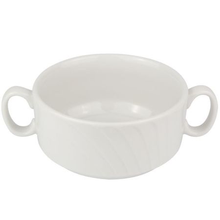 Бульонница 330мл фарфор БЕЛЬЕ Голубка (8)