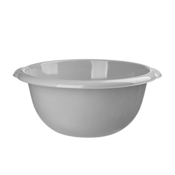 Таз 16л пластик Etna серый круглый (10) 221221435/03