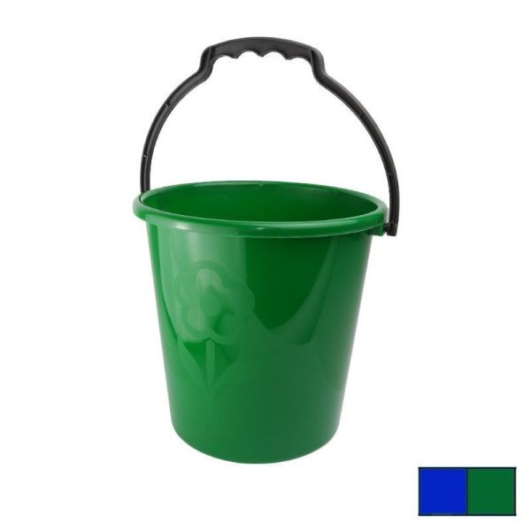 Ведро 8л пластик РОМАШКА без крышки (10)