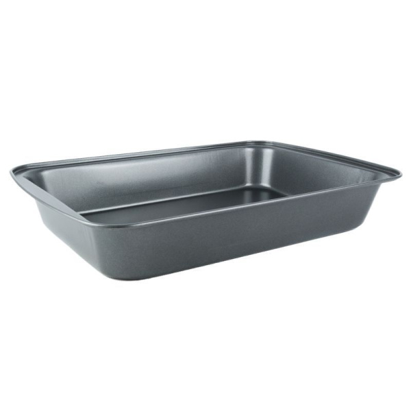 Противень 33*22*5см углерод.сталь 0,4мм АП (50)