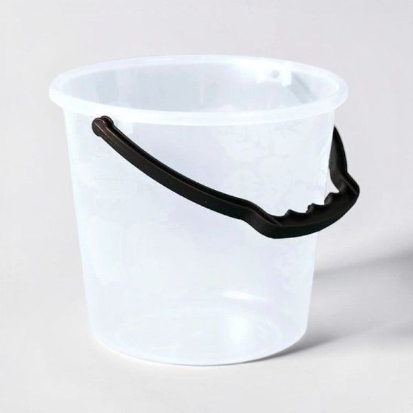 Ведро 5л пластик фруктовое прозрачное без крышки (10)