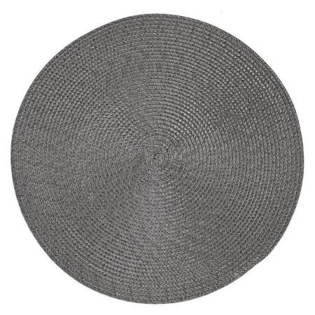 Салфетка сервировочная 38см серая (24)