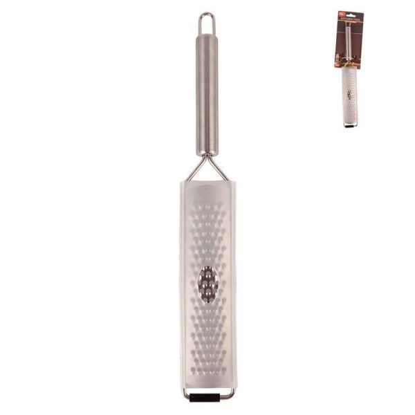 Терка односторонняя 32,5*4,5*2см нерж.сталь (144)