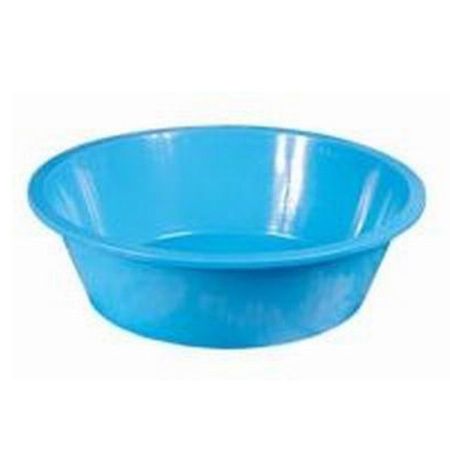 Таз 15л пластик голубой ударопрочный (мягкий) круглый (15)