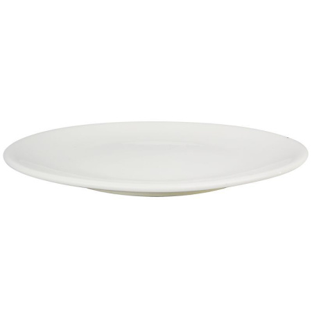 Тарелка мелкая 25,5см фарфор БЕЛЫЙ ЭЛЕГАНС 55 JC-8190 (35)