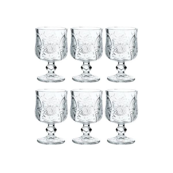 Рюмки набор 6шт 50мл стекло 611-1B (24)