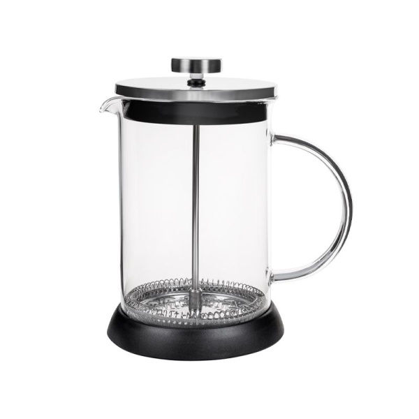 Френч-пресс 800мл стекло резиновое основание мет.фильтр JC-15530 (24)