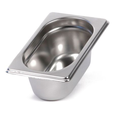 Гастроемкость 0,8мм нерж. сталь 1/9*2,5" 176*109*65мм без крышки 819-2 (6)