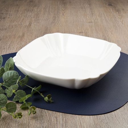 Салатник 1700мл 24,5*24*8см фарфор МАРШМЕЛЛОУ (30)