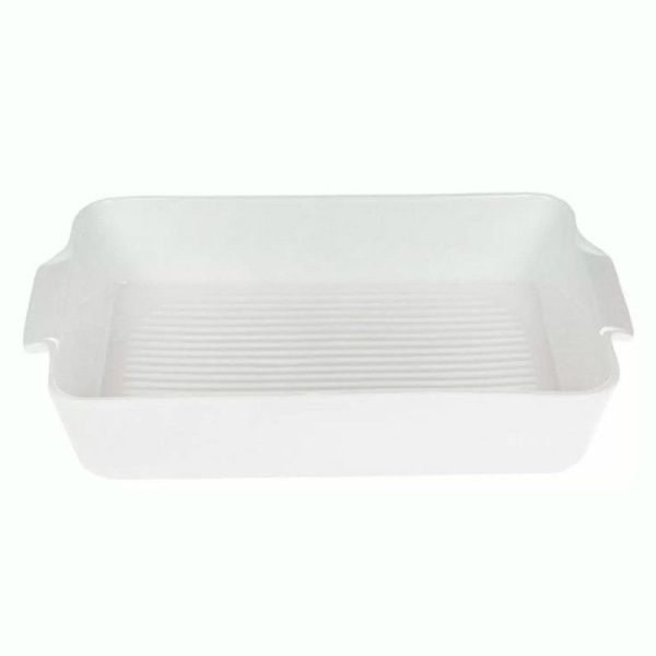 Форма для запекания 35,5*22,5*6см фарфор МАРШМЕЛЛОУ (10)