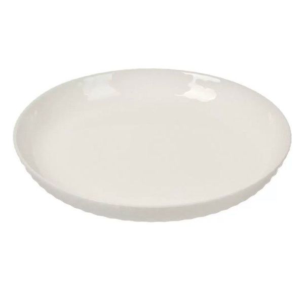 Тарелка мелкая 19см стеклокерамика ПРЭШЕС десертная Q1933 (24)