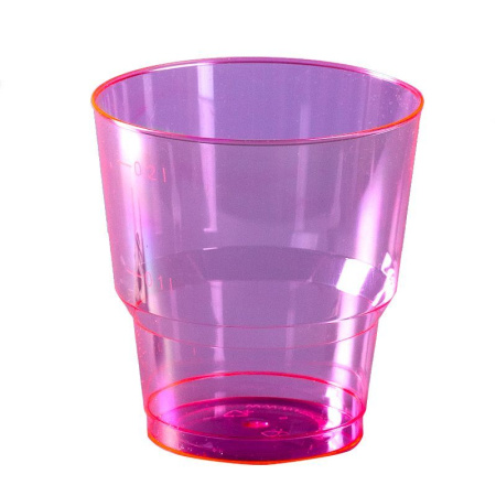 Стакан одноразовый 200мл полистирол КРИСТАЛЛ красный (50/1000)