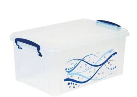 Контейнер пищевой 3л 26*18*12см пластик КЛИЕР глубокий №2 (30162) (24)