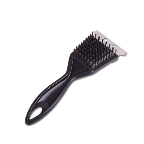 Щетка для чистки гриля и барбекю 8см нерж.сталь арт.0734