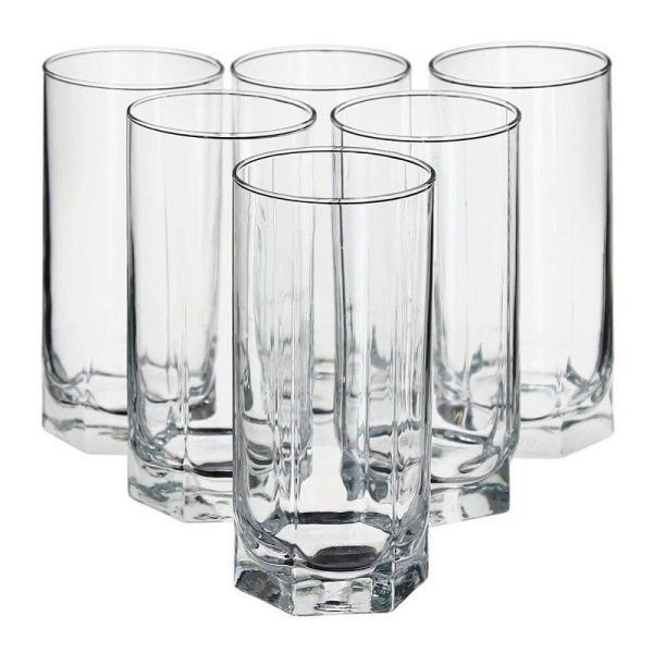 Бокалы пивные набор 6шт 440мл стекло ТАНГО (8)