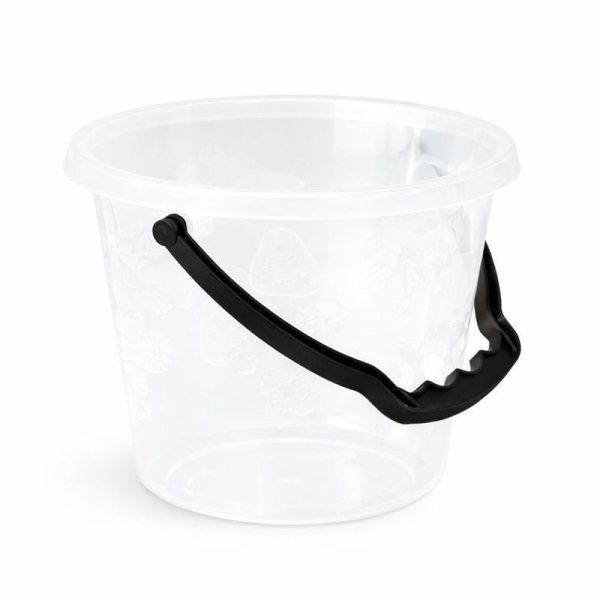 Ведро 3л пластик фруктовое прозрачное без крышки (30)