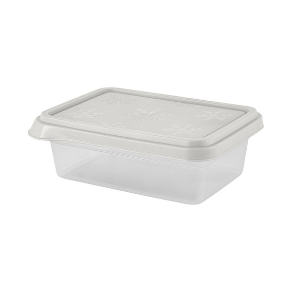 Контейнер пищевой 400мл пластик Bergen пепельный жемчуг (30)