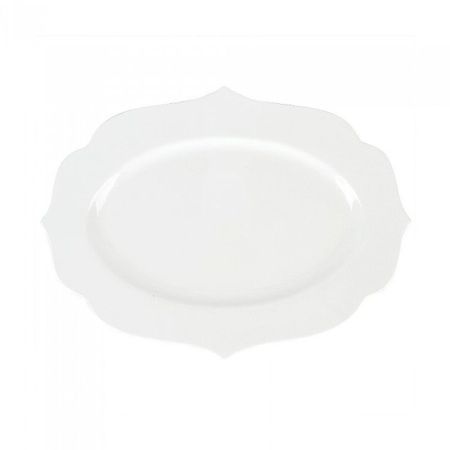 Блюдо 22,8*15,7*1,5см фарфор Belle овальное (6/36)