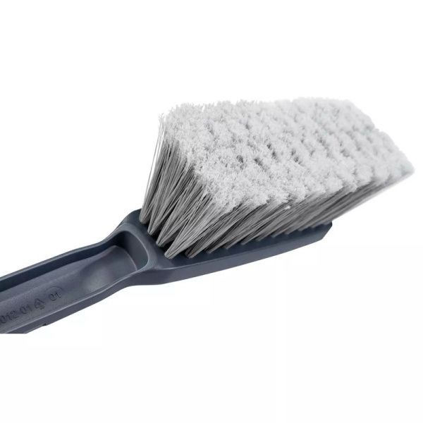 Щетка-сметка 265*35*61мм пластик/нейлон темно-серый (12)